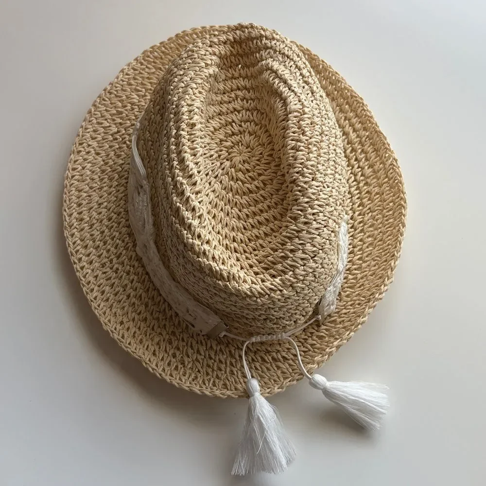 Physician Endorsed Makena Crochet Toyo Hat OS Packable Vacation Cruise Travel